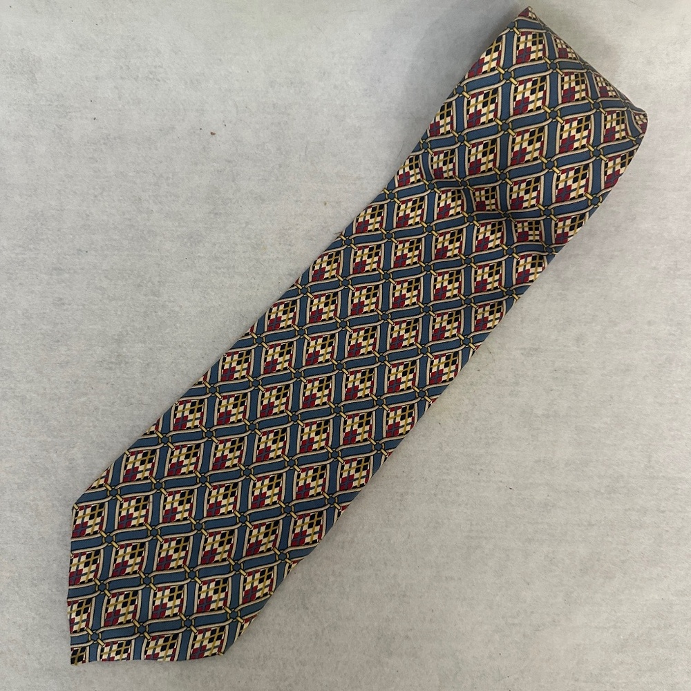 PAOLO Gucci Vintage Tie 4" wide 59" long Gently worn Made in Italy 100% silk